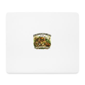 Selbstversorgung Natur Freiheit Garten Leben - Mousepad (Querformat) - Weiß - Vorne