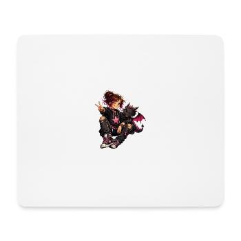Courage, imagination and a friendship - Mouse Pad (horizontal) - white - Front