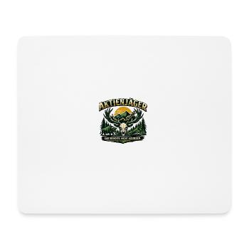 Jagd auf Rendite | Börsen Motiv - Mousepad (Querformat) - Weiß - Vorne