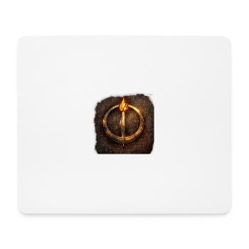 Travelers_sigil - Tapis de souris (format paysage) - blanc - Devant