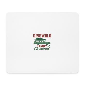 Griswold Familien-Weihnacht Auto - Mousepad (Querformat) - Weiß - Vorne