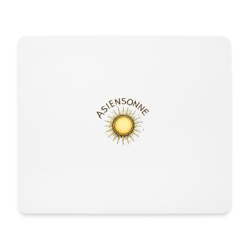 Golden Sunbeams Emblem - Mouse Pad (horizontal) - white - Front