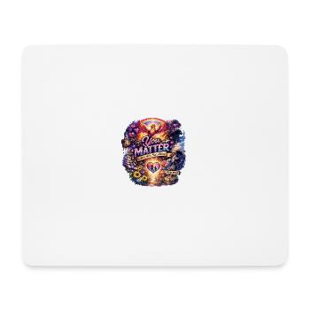 You Matter You Are Not Alone - Phoenix Hope - Mouse Pad (horizontal) - white - Front