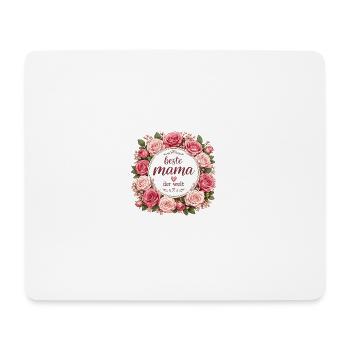 Beste Mama der Welt - Mousepad (Querformat) - Weiß - Vorne