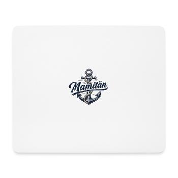 Mamitän - Anchor with rope - Mouse Pad (horizontal) - white - Front