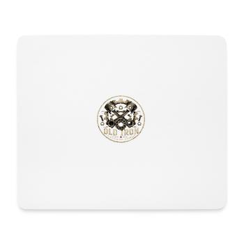 Altes Eisen Mechanik Legende - Mousepad (Querformat) - Weiß - Vorne