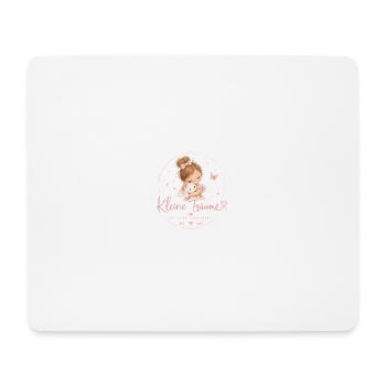 Kleine Träume Kuschelglück Prinzessin  - Mousepad (Querformat) - Weiß - Vorne