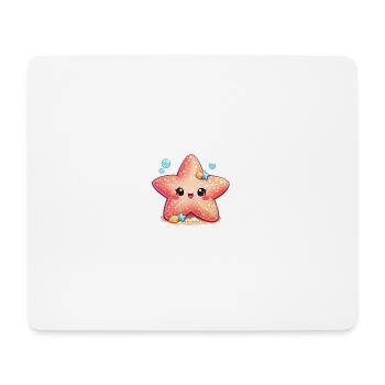 Starfish - Mouse Pad (horizontal) - white - Front