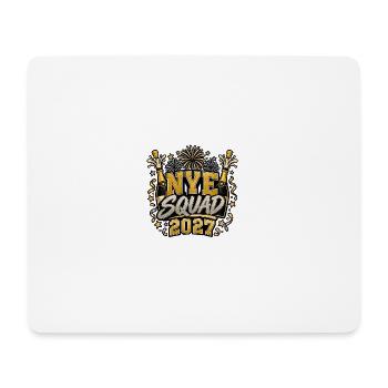 Silvester-Mannschaft 2021 Glitz - Mousepad (Querformat) - Weiß - Vorne