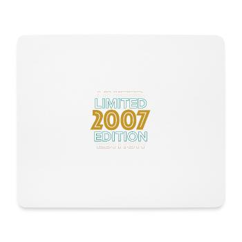 Retro Vintage Limited Edition 2007 - Mouse Pad (horizontal) - white - Front