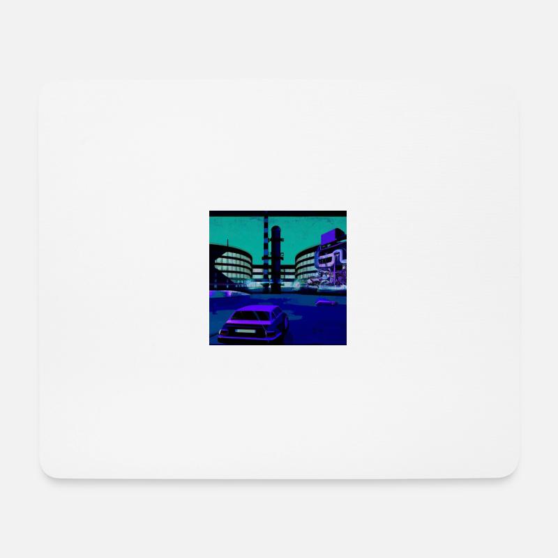 Design “Wolfsburg-4“ - Mousepad (Querformat) - Weiß