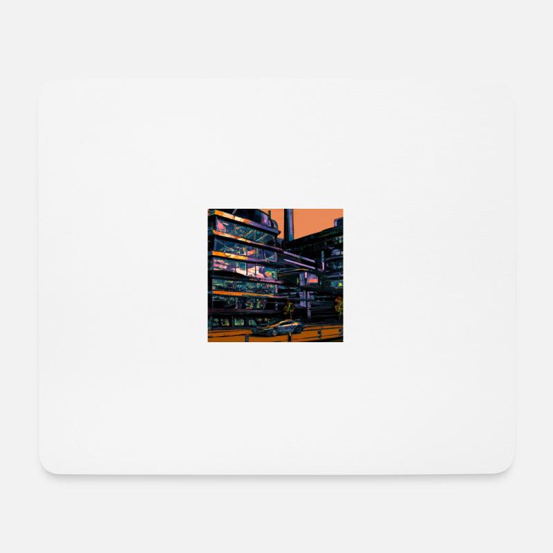 Stuttgart-1 theme - Mouse Pad (horizontal) - white