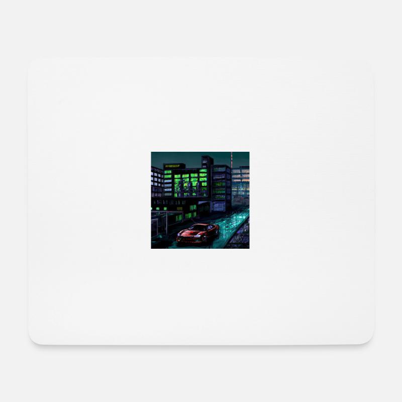Design “Zuffenhausen-3” - Mousepad (Querformat) - Weiß