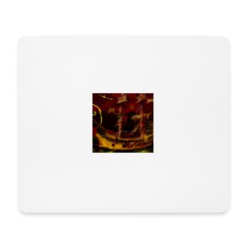 Piratenschiff - Mousepad (Querformat) - Weiß - Vorne