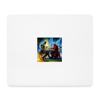 Dessiner - Tapis de souris (format paysage) - blanc - Devant
