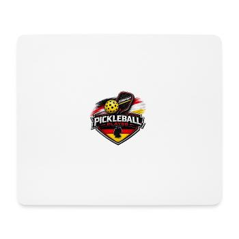 Pickleball ALLEMAGNE - Tapis de souris (format paysage) - blanc - Devant