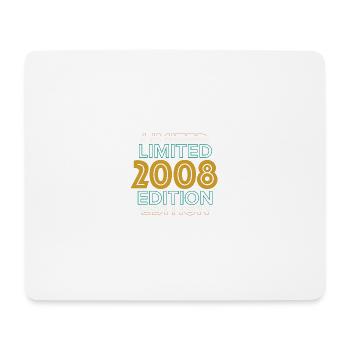 Retro Vintage Limited Edition 2008 - Mouse Pad (horizontal) - white - Front
