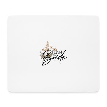 Team Braut, Prost, JGA, Mädelstrip, Zukünftige - Mousepad (Querformat) - Weiß - Vorne