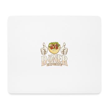 Döner Experte - Mousepad (Querformat) - Weiß - Vorne