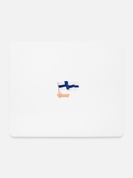 Mein Traum Finnland Urlaub Skandinavien - Mousepad (Querformat) - Weiß