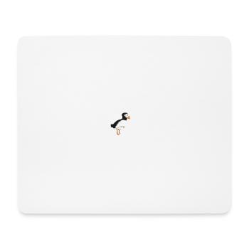 parrot diver - Mouse Pad (horizontal) - white - Front