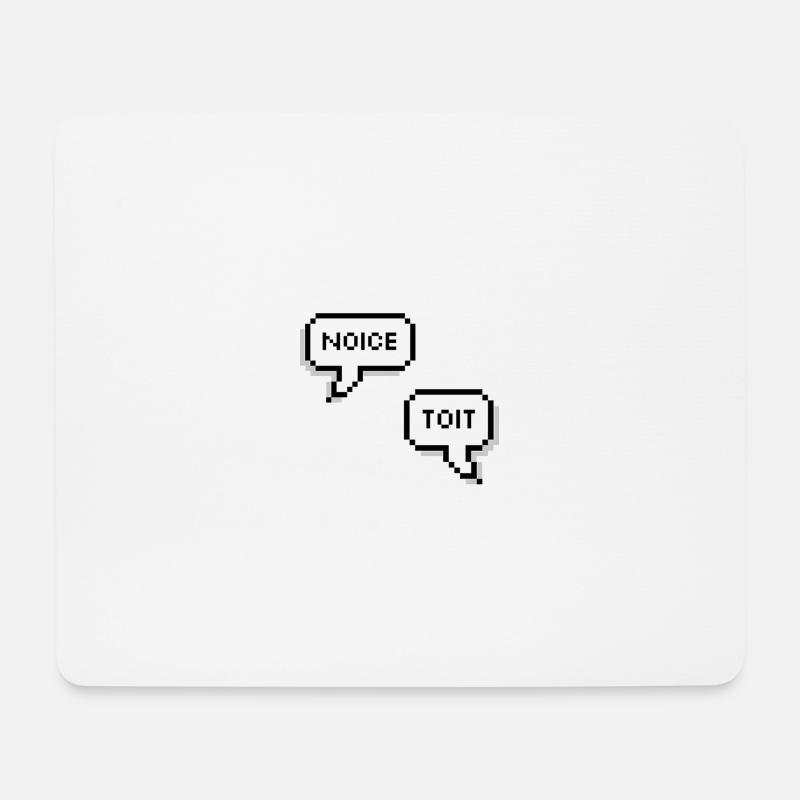 noice & toit / brooklyn nine-nine - Mousepad (Querformat) - Weiß
