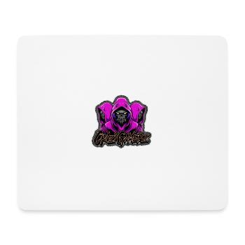 CRAZYGAMERZ - Mouse Pad (horizontal) - white - Front