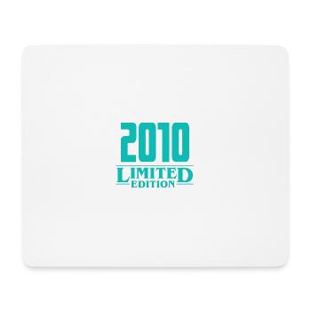 Design d’anniversaire en édition limitée 2010 - Tapis de souris (format paysage) - blanc - Devant