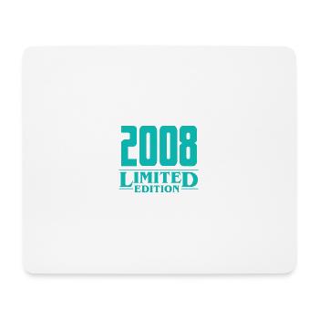 2008 Limited Edition Birthday Design - Mouse Pad (horizontal) - white - Front