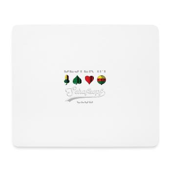 Bester im Schafkopf Club Schafkopfen - Mousepad (Querformat) - Weiß - Vorne