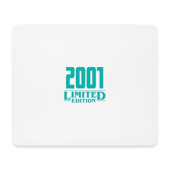 2001 Limited Edition Birthday Design - Mouse Pad (horizontal) - white - Front