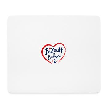BiZouH De Bretagne - Tapis de souris (format paysage) - blanc - Devant