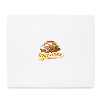 Döner Crew Döner Kebab Rotisserie - Mouse Pad (horizontal) - white - Front