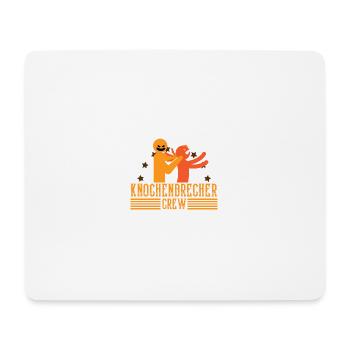 Knochenbrecher Crew Physio Geschenk - Mousepad (Querformat) - Weiß - Vorne