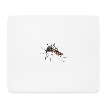 moustique tigre - Tapis de souris (format paysage) - blanc - Devant