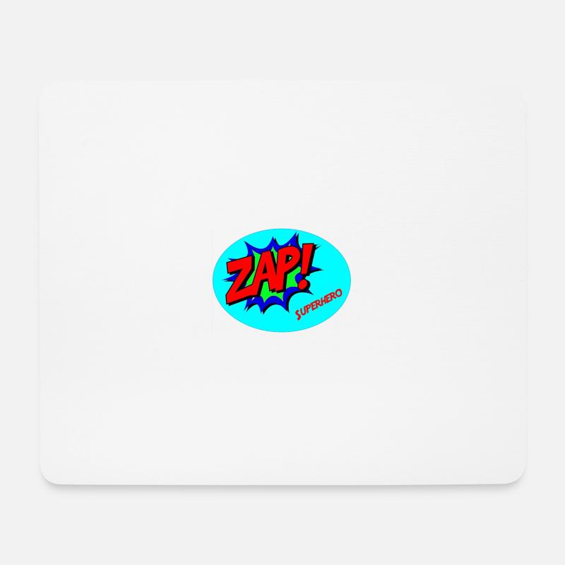 Superhero (Superhero) - Mouse Pad (horizontal) - white