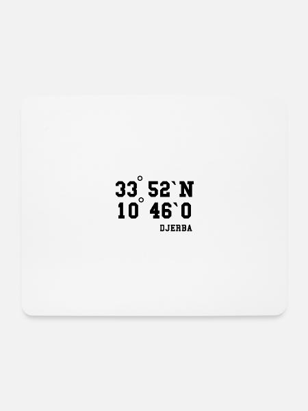 Djerba Urlaub Tunesien Urlaubsreise Idee - Mousepad (Querformat) - Weiß