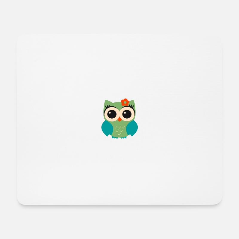 Bird Color - Mouse Pad (horizontal) - white