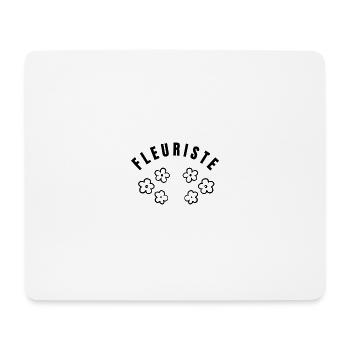 Collection Fleuriste - Profession - Tapis de souris (format paysage) - blanc - Devant