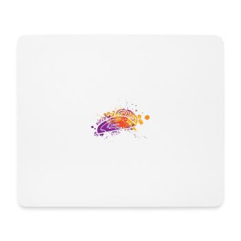 Döner Kebab Farbklecks Teigtasche - Mousepad (Querformat) - Weiß - Vorne