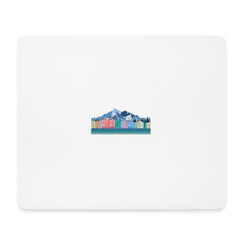 Ses miséricordes sont nouvelles chaque matin Vie urbaine Christ - Tapis de souris (format paysage) - blanc - Devant