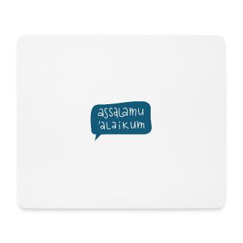 Salam Zusammen! - Mousepad (Querformat) - Weiß - Vorne