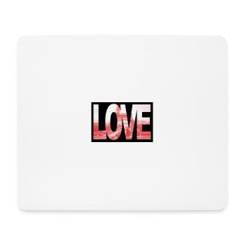 Paris Pigeons Love - Mouse Pad (horizontal) - white - Front