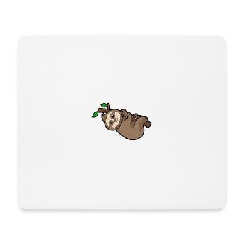 sloth - Mouse Pad (horizontal) - white - Front