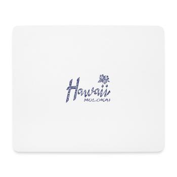 Hawaii Molokai - Mouse Pad (horizontal) - white - Front