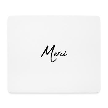 VIELEN DANK. GELIEBTE. HERZ. MEISTER. DANKE HERRIN. - Mousepad (Querformat) - Weiß - Vorne