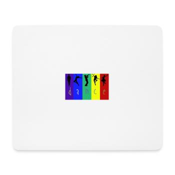 Dance - Tapis de souris (format paysage) - blanc - Devant