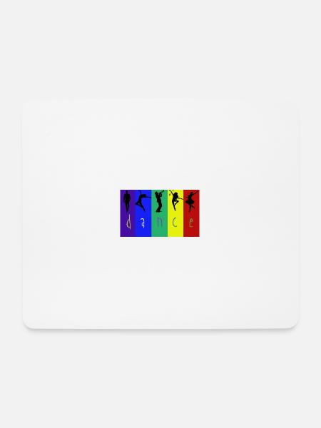 Tanzen - Mousepad (Querformat) - Weiß