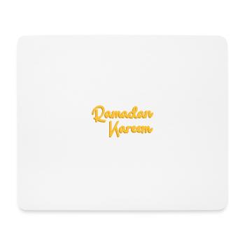 Ramadan Mubarak muslim islam Fasten moslem Allah - Mousepad (Querformat) - Weiß - Vorne