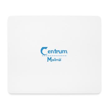 Centrum Malmö – Blue Text Design - Mouse Pad (horizontal) - white - Front
